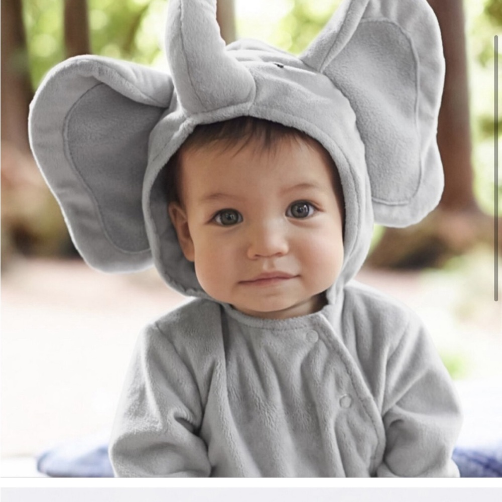 6-12 mos Pottery Barn kids elephant costume